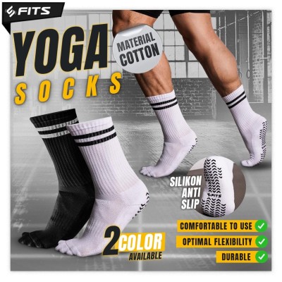 FITS Yoga Socks Kaos Kaki Anti Slip